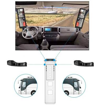 Calidad  Large 15.88Inch 2.5D Touch Screen Electronic Rearview Mirror With Waterproof Reverse Backup Camera Monitor for Yutong Bus fábrica
