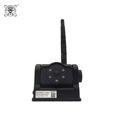 Cámara de respaldo portátil para coche de 6800mAh con ángulo inverso ajustable, cámara de seguridad para automóvil WiFi, ayuda de marcha atrás de embalaje directo
