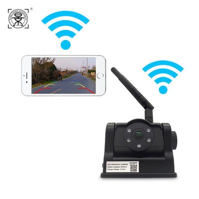 Cámara de respaldo WiFi para coche portátil de 6800 mAh, ángulo de marcha atrás ajustable, cámara de seguridad inalámbrica, ayuda de marcha atrás, embalaje directo