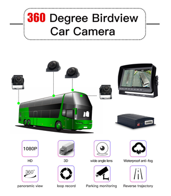 Sistemas reversos impermeables DC12V 24V de la cámara del coche de Digitaces 360