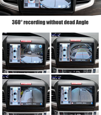 10 Inch 360° Panoramic Vehicle Camera System 3D Surround View 1080P Video Recorder with GPS 4G WiFi Support OEM ODM Service