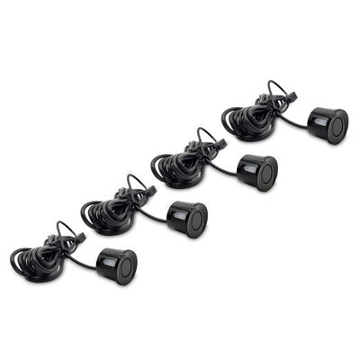 Sistema avanzado de radar de estacionamiento de 4 sensores con alertas auditivas y visualización a distancia