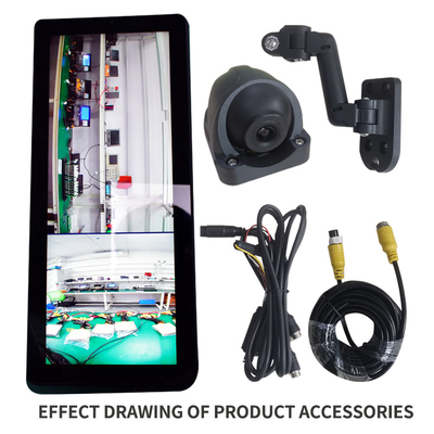 La vista posterior del vehículo IP67 duplica el video lleno de DVR HD 1080P 2CH Dual Camera