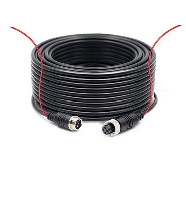 4 cable de extensión de reserva de la cámara de PIN Car Camera Accessories 8m