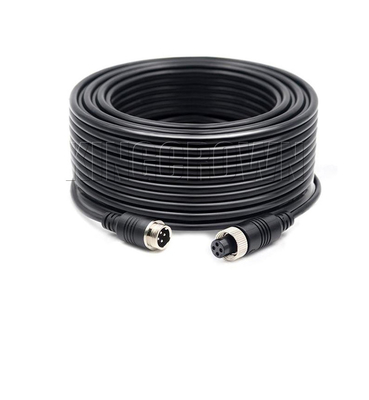 Flexibilidad de Pin Aviation To Rca High del cable 4 de la aviación del vehículo del ODM