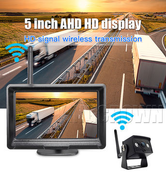 10 Inch AHD Wired Truck Camera System with 360° Rear View Monitor and SD Card Recording for Heavy Duty Vehicles