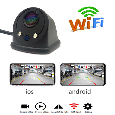 Grabador de datos Front View Wifi Reversing Camera Android ISO del vehículo de DC24V con la interfaz USB