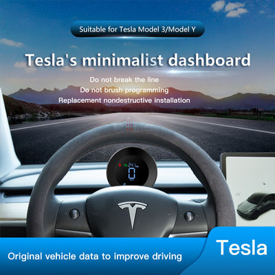 Indicadores de seguridad de advertencia automotrices LED Tablero digital Tesla