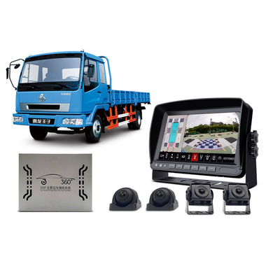 sistema automotriz de la opinión del pájaro de la cámara de seguridad de la cámara del revés de 170deg IP68 1080P
