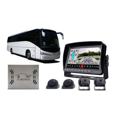 Heavy Duty Truck MDVR System with 360 Camera Integration and Blind Spot Monitoring