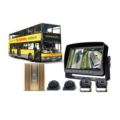 Tarjeta de 64GB TF monitor de reserva de la cámara de 9 pulgadas para el OEM del remolque y del camión de campista
