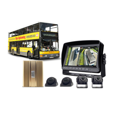 Sistema de cámara de vigilancia de autobuses con vista de 360 grados, AHD 1080P, sensor SONY y visión nocturna
