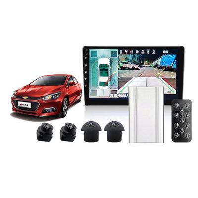 Venta caliente Sistema de cámara panorámica de 360 grados con cámaras ocultas delanteras y traseras para Android Player. IP68 Sistema de visualización ambiental OEM impermeable.