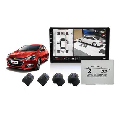 Sistema de cámara de coche AHD 1080P 360° para instaladores de automóviles con cobertura total para aparcar y dar marcha atrás