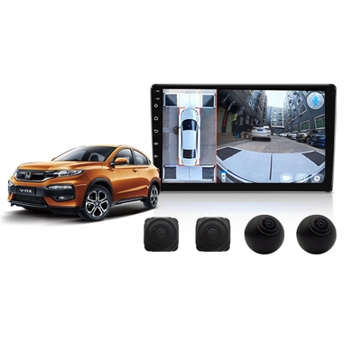 coche HD DVR 1920x1080P del sistema de vigilancia IP67 de la opinión del anillo de 3D 360deg