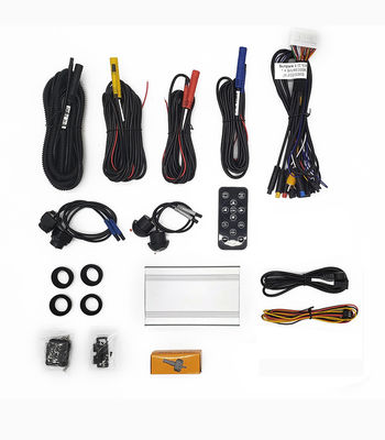 Sistema de cámara para coche inteligente con detección de punto ciego impulsada por IA, fuente de alimentación de 12 V y pantalla AHD de 10 pulgadas