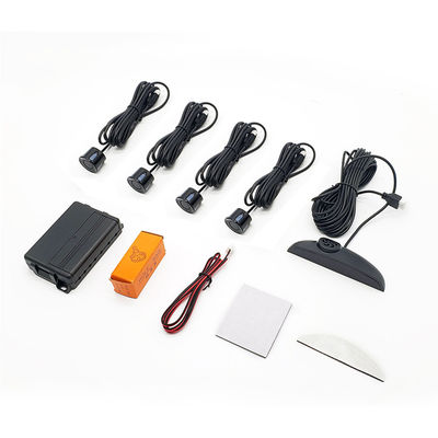 Car Reverse Parking Sensor System 4 Sensors LED Distance Display Rear Backup Radar Warning Buzzer for Honda Civic