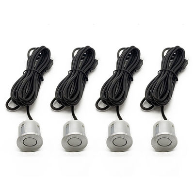 Sensor universal de 4 sensores Radar de estacionamiento de coches impermeable Sensor inverso con pantalla de distancia LED Sistema de asistencia de estacionamiento