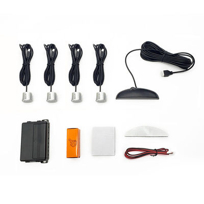 Sistema de radar de marcha atrás para camiones con 4 sondas, detección de obstáculos y sensores de estacionamiento