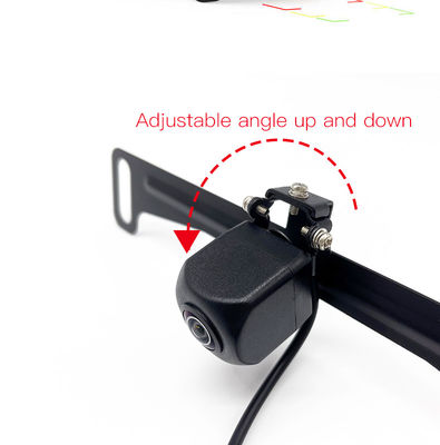 Cámara de respaldo para espejo retrovisor 1080P con gran angular de 170°, lente ojo de pez, visión nocturna y diseño impermeable, 12V CC