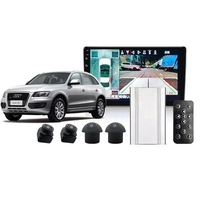 Sistema Completo de Vista Envolvente para Coche con Unidad Principal y Cámaras AHD 1080P para Maniobras Más Seguras