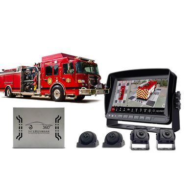 Cámara de visión nocturna 360 grados antivaho 36V CC para autobús/furgoneta | Sistema de cámara de vigilancia para vehículos de alta resistencia