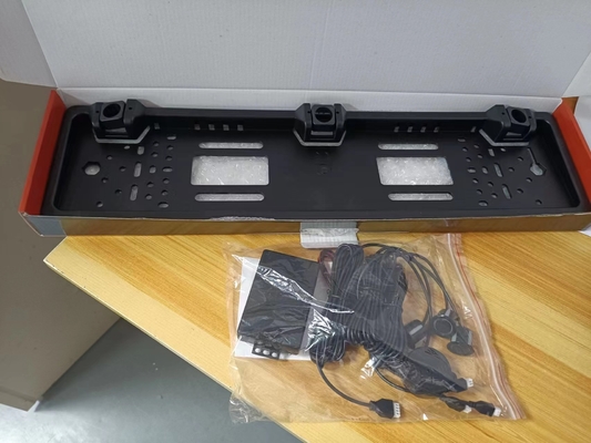3 Sensores de estacionamiento con pantalla LED Sistema de radar de respaldo trasero del automóvil