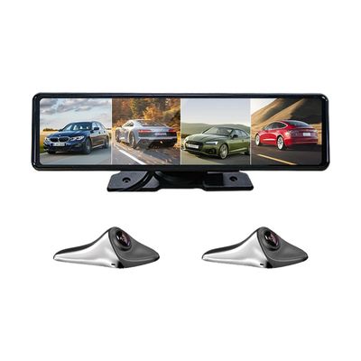 11.26inch 3-Way 4-Way Car Data Recorder with HD Resolution & Multiple Camera Views