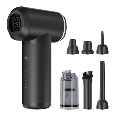 Limpieza de coche portátil de 12 voltios con cable de 16 pies, kit de accesorios de detalle de automóviles interiores