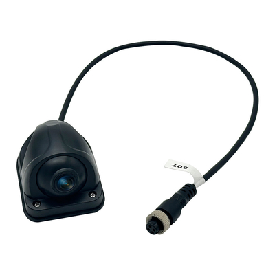 Kit de cámara de respaldo de camión con cable de metal con 1080P HD Triple Quad Split Screen Monitor y línea de visión trasera