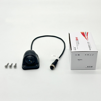 Kit de cámara de respaldo de camión con cable de metal con 1080P HD Triple Quad Split Screen Monitor y línea de visión trasera