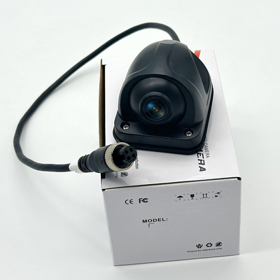 Kit de cámara de respaldo de camión con cable de metal con 1080P HD Triple Quad Split Screen Monitor y línea de visión trasera