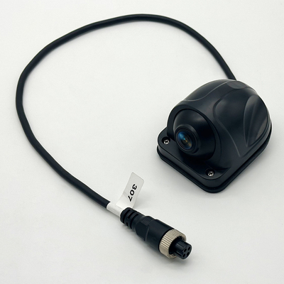 Kit de cámara de respaldo de camión con cable de metal con 1080P HD Triple Quad Split Screen Monitor y línea de visión trasera