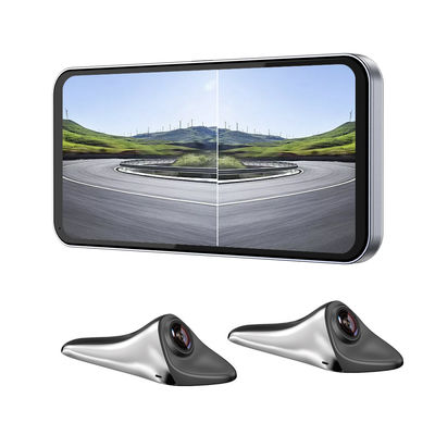 Aluminum Housing 3-way video inputs IPS Electronic Rearview Mirror Blind Spot Monitoring Systems