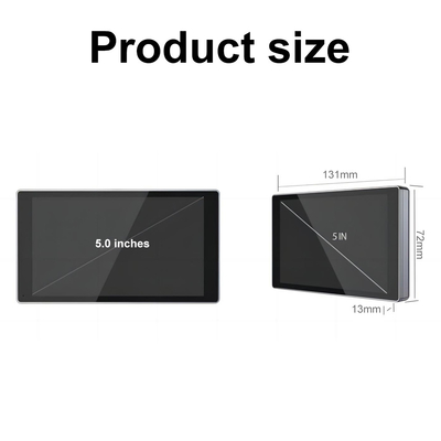Sistemas de monitoreo de puntos ciegos de automóviles universales con sensor 720P e entrada de video CVBS / AHD