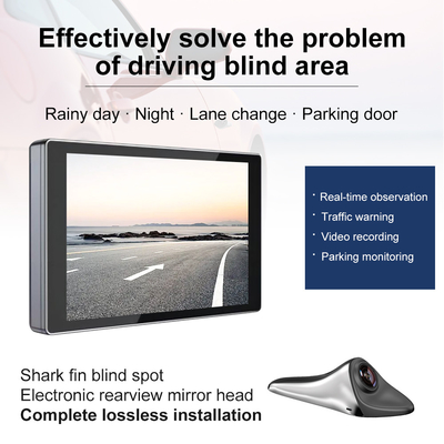 Sistemas de monitoreo de puntos ciegos de automóviles universales con sensor 720P e entrada de video CVBS / AHD