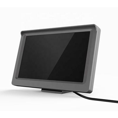 Monitor de punto ciego LCD de 5 pulgadas con cámara de aleta de tiburón 12V-24V