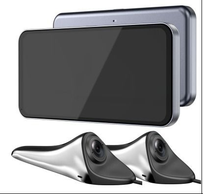 Kit de sistema de cámara de respaldo CCD/AHD Cámara de marcha atrás HD1080P Visión nocturna Vista izquierda/derecha/lateral Cámara de coche mini oculta de ajuste universal