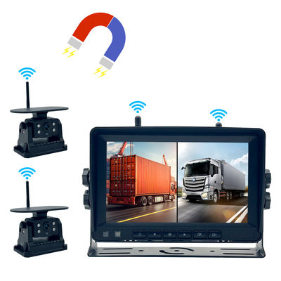 Grabadora de vídeo digital 1080P RV Sistema de cámara de respaldo Kit de monitoreo trasero inalámbrico AHD para camión OEM ODM