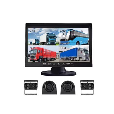 Sistema de visión envolvente de 360° para autobuses con resolución HD – Ideal para cobertura completa del vehículo y estacionamiento seguro