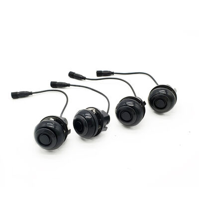 Sistema de cámara de respaldo con 4 sensores de radar, kit de sensores de estacionamiento de alarma para marcha atrás segura, accesorio de seguridad automotriz, visión nocturna HD