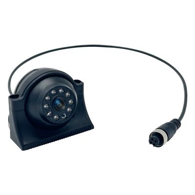 Cámara de marcha atrás ojo de pez Mini OEM de 360 grados con lente ajustable, visión nocturna, impermeable, cámara frontal y de respaldo