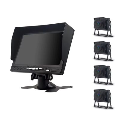 Sistema de cámaras de seguridad de CCTV de cuatro canales 1080P HD AHD Quad Screen