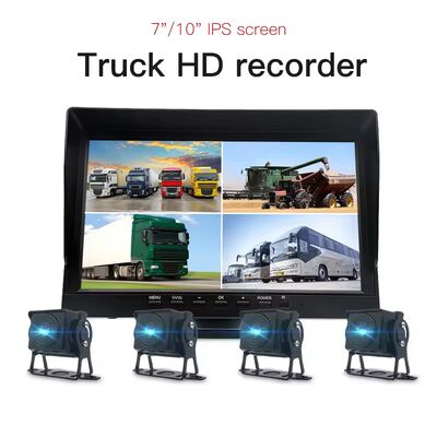 Sistema de cámaras de seguridad de CCTV de cuatro canales 1080P HD AHD Quad Screen
