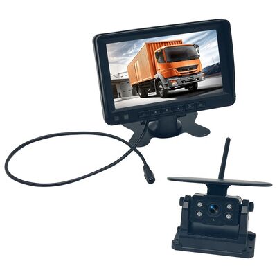 1080P Waterproof WiFi Car Dashboard Camera para camiones RVs, compatible con Android, visión nocturna, detección de movimiento Asistencia de estacionamiento