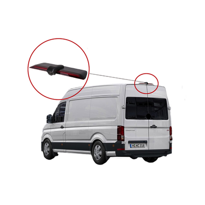 Cámara trasera con vista de 170° para luz de freno VW Crafter 2017, compatible con 12V