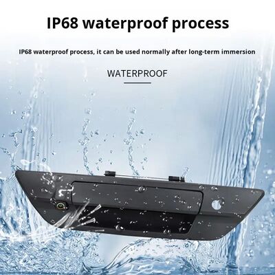 Manija de portón trasero impermeable AHD y cámara de marcha atrás Toyota Hilux Revo Cámara de marcha atrás con