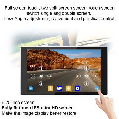Alta resolución AHD 1080P Sharkfin Camera AI Detección de punto ciego con monitor LCD de 5 pulgadas