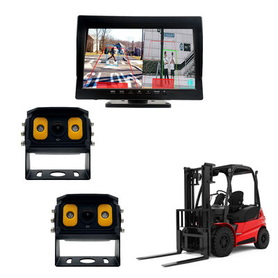 Universal AHD 1080P cámara de vista delantera y trasera IP68 impermeable 12V Sistema de respaldo inverso para camiones autobuses escolares Vehículos de la flota de autobuses
