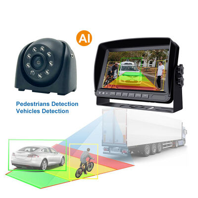 Fleet Vehicle Backup Camera System with AHD 1080P for Safe Parking and Blind Spot Detection in Busy Areas